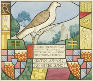 Målat glas i St Mark