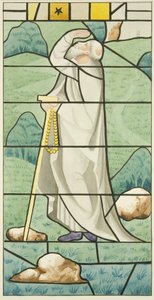 Målat glas i St Mark