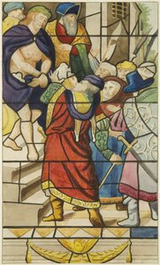 Målat glas i St Mark