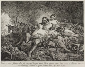 Lot och hans döttrar, 1748