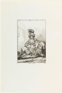 Sultane Noire (The Black Sultana)、シリーズ Caravanne du Sultan à la Mecque (スルタンのメッカへのキャラバン) スウェーデン語のプレート 28 av Joseph Marie Vien the Elder