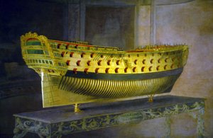 Modell av HMS "Royal George