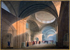 Soane kontor, London: Bank of England, inredningsperspektiv