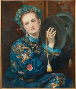En kvinna i en orientalisk kostym, 1866