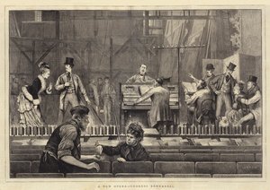 En ny opera, avklädningsrepetition