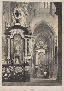 Medeltidens arkitektur: St. Andre, Antwerpen av Joseph Nash