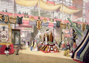 Stor utställning, 1851: Furs Stand, för Dickinson Brothers av Joseph Nash