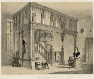 Trappan, Wakehurst, Sussex av Joseph Nash