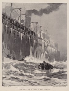 Ett fartygsvrak i Hebriderna av Joseph Nash