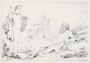 Shelleys Prometheus Unbound, Act III, Scene 2 av Joseph Noel after Paton