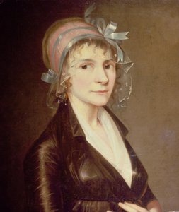 Porträtt av en ung kvinna, ca 1802-03