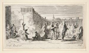 Le Bivouac (lägret) av Joseph Parrocel