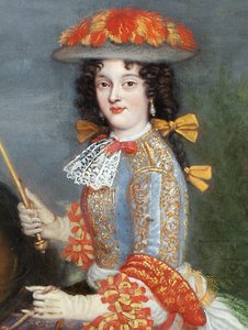 Parrocel - Marie Anne Mancini - Skoklosters slott (beskuren-redigerad) av Joseph Parrocel