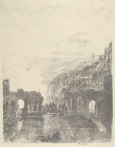 Aetna över Taormina, 1913. av Joseph Pennell