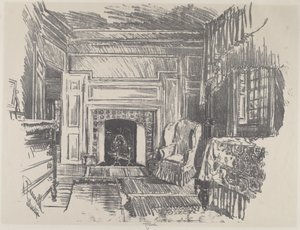 Sovrum, Stenton av Joseph Pennell