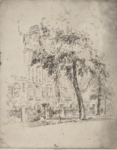 Big Tree, Cheyne Walk, 1906. av Joseph Pennell