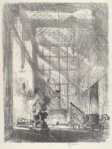 Att ta in pistolen av Joseph Pennell
