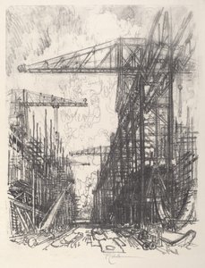 Byggnadsförstörare, No.I av Joseph Pennell
