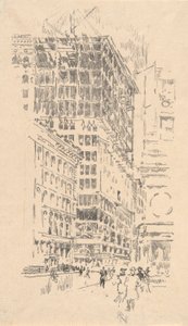 Bygga byggnaden, #8 i Iconophile Club Collection av Joseph Pennell