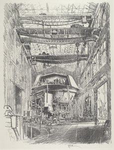 Bygger det stora tornet av Joseph Pennell