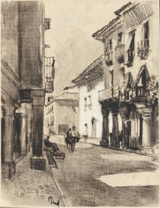 Calle borgmästare Alcala av Joseph Pennell