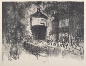 Gjutskal av Joseph Pennell