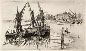 Chelsea, nr 1, 1886. av Joseph Pennell