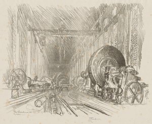 English War Work: The Basilica of War av Joseph Pennell