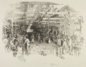 Engelska krigsarbetet: The Shell Factory av Joseph Pennell