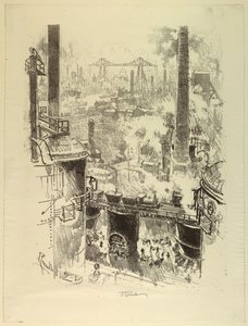 Från ugnarnas toppar av Joseph Pennell