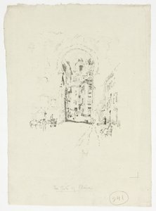 Elviras port, Granada av Joseph Pennell