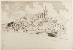 Le Mans av Joseph Pennell