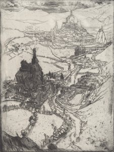 LePuy, 1894. av Joseph Pennell