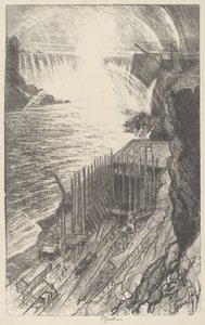 Niagara regnbågar av Joseph Pennell