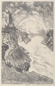 Niagara regnbågar av Joseph Pennell