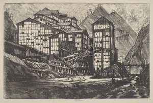 Gamla miljoner ögon av Joseph Pennell