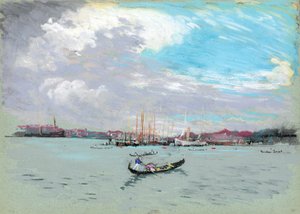 Utanför Venedig av Joseph Pennell