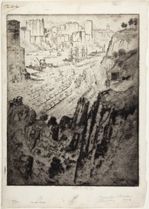 Palisader och palats av Joseph Pennell