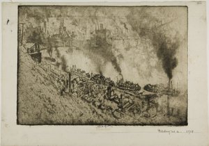 Pittsburgh, nej. Och av Joseph Pennell