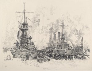 Redo för tjänst igen, 1917.