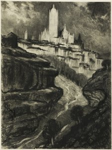 Segovia av Joseph Pennell