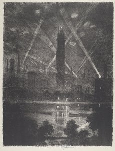 Skott, 1916. av Joseph Pennell