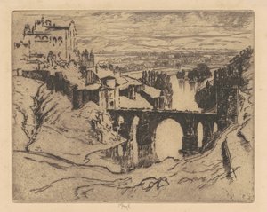 St. Martins bro, Toledo av Joseph Pennell