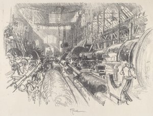 Världens största svarv, 1917.