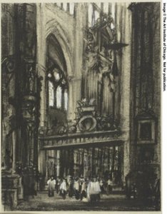 Kören, Toledo av Joseph Pennell