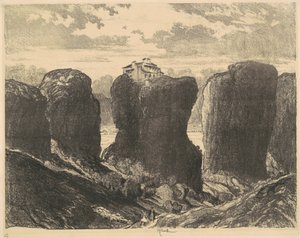 Treenighetens klippor av Joseph Pennell