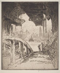 Färjhuset av Joseph Pennell