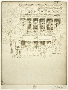 Garrickteatern av Joseph Pennell
