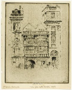 Templets port av Joseph Pennell
