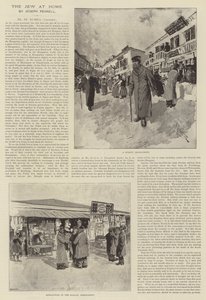 Juden i hemmet, av Joseph Pennell av Joseph Pennell